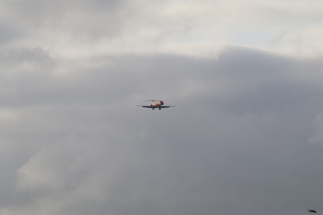 Passagerfly forsvundet i flere timer