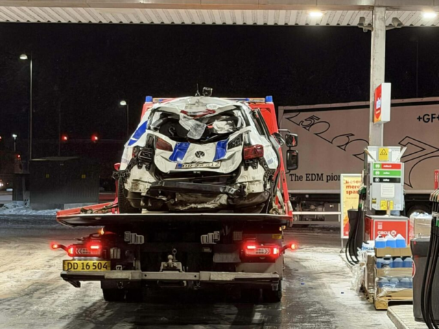 LIGE NU: Lastbilchauffør sigtet for uagtsomt manddrab på betjent