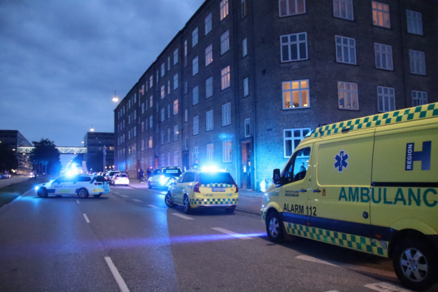 LIGE NU: Uheld på Jagtvej