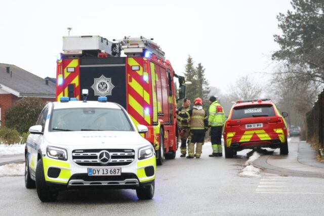Roskilde: Drama på villavej