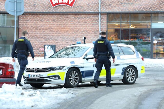 Valby: Aktion foregår tæt på Meny