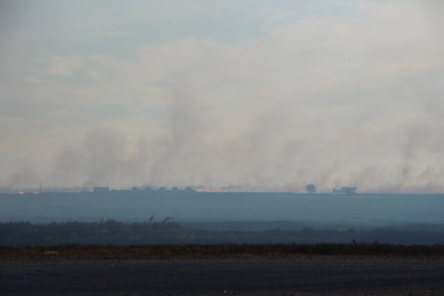 Kæmpebrand hærger lige nu i Danmark: Kan ses på kilometerlang afstand