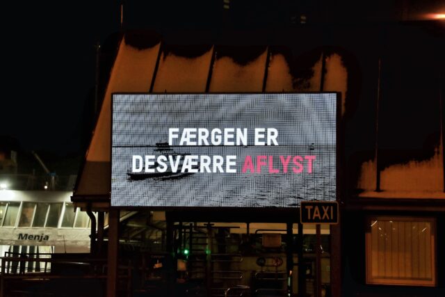 Skaber store problemer: Køretøjer kan ikke krydse