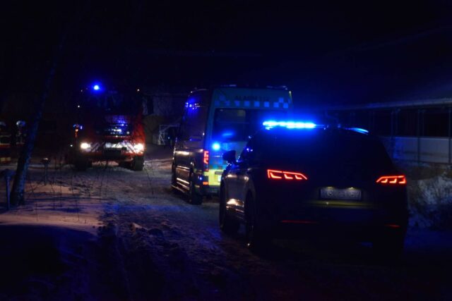 Dyr i fare: Brand brudt ud på landejendom