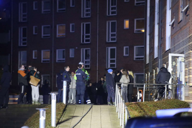 Kolding: Brand bryder ud i etageejendom