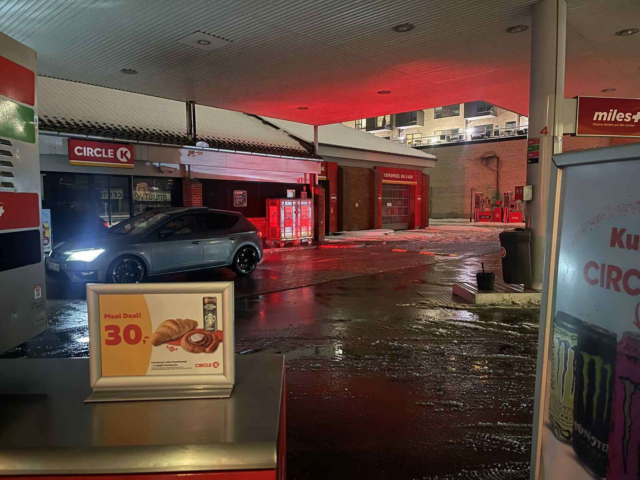 Mørklagt: 1.600 husstande ramt