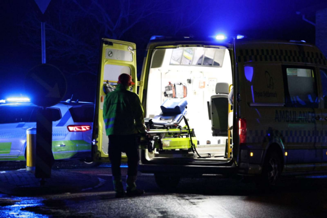 Flere ambulancer haster ud til ulykke: Ser ikke godt ud