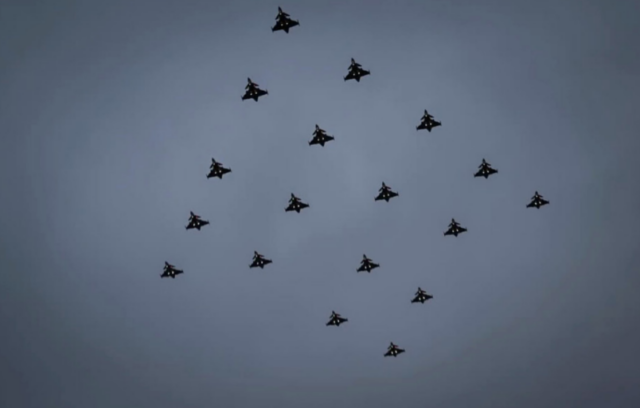 Udenlandske jagerfly på vej mod Grønland