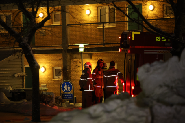 Bygningsbrand i Højbjerg