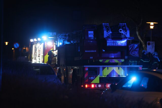 Rødovre: Udrykning ankommer til etageejendom