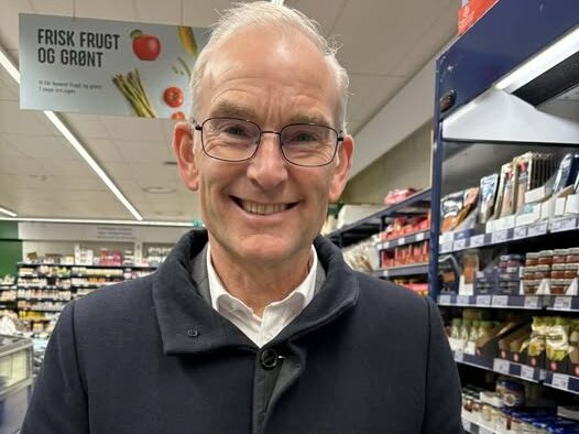 K-profil i kæmpe bommert: Hylder Danmark med bøf fra Uruguay