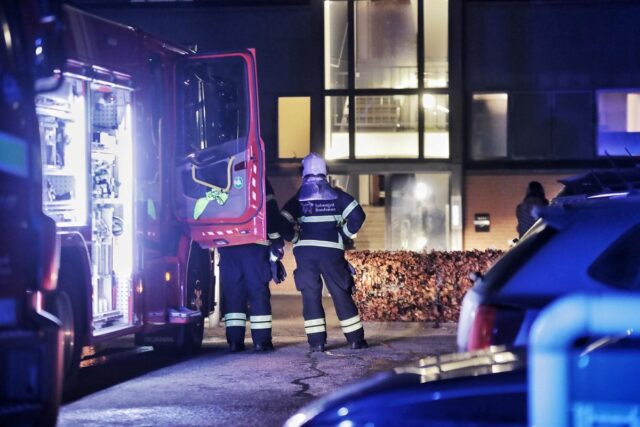 Lejlighed opslugt i røg