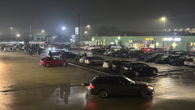 Motorlarm og benzinlugt: Enormt biltræf i Aarhus