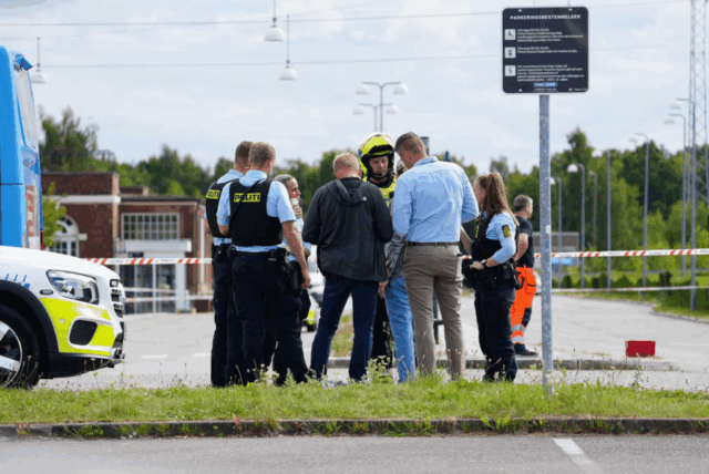 Knivdrama på skole: En elev måtte løbe for livet.
