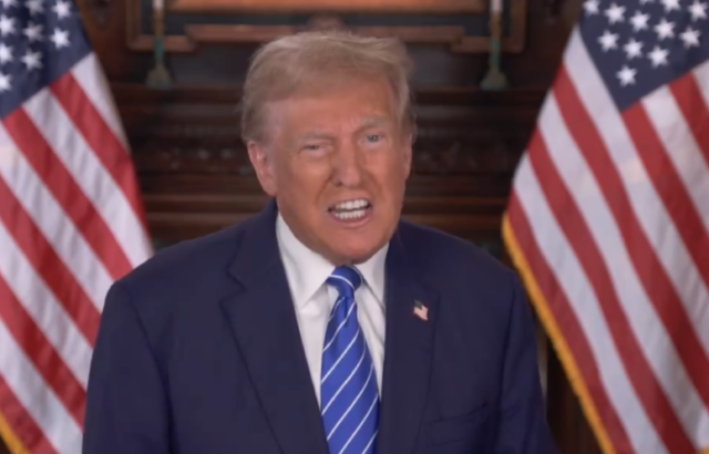 Kan ændre det hele: Trump med kæmpe melding under voldsom krig