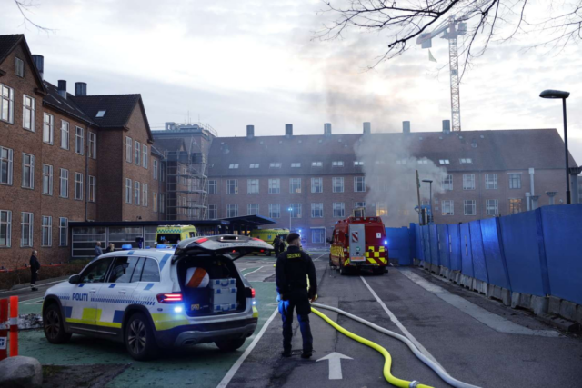 København: Brand bryder ud i Bispebjerg
