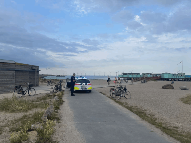 Farligt fund på Amager Strandpark