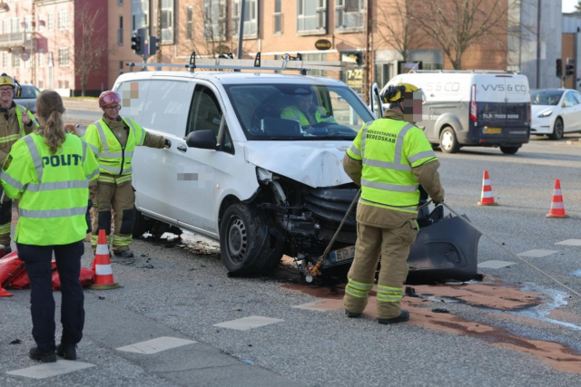 Kaos i myldretrafikken