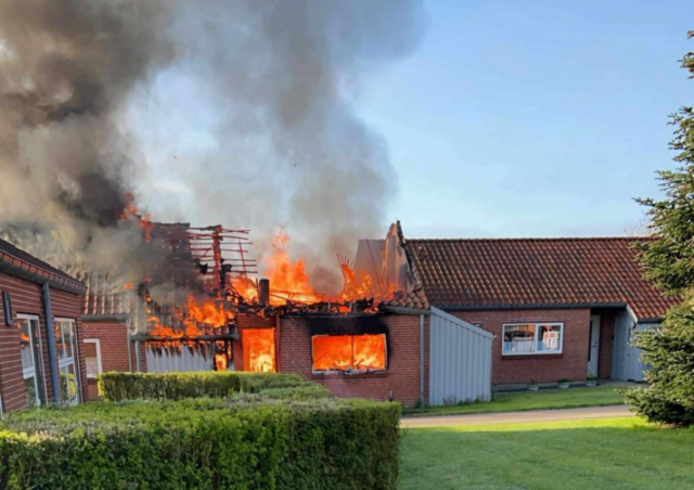 Voldsom eksplosionsbrand ryster dansk by: 15-årig fængslet