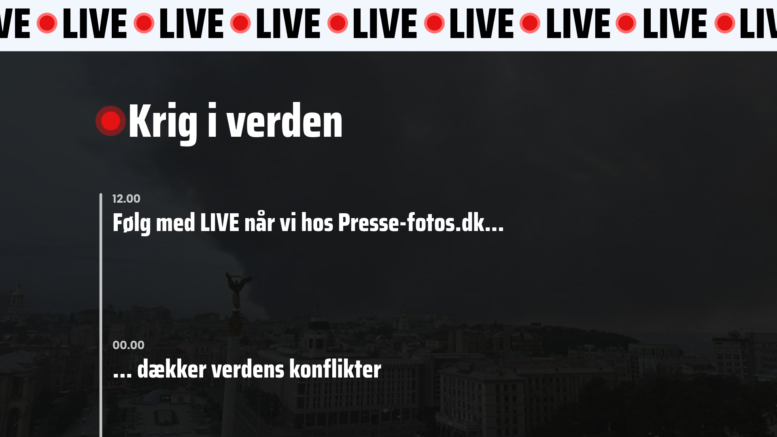 LIVE: Krig i verden