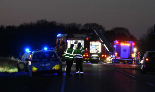 Voldsomme billeder: Ung mand har netop mistet livet