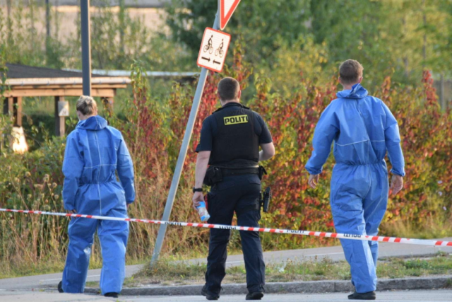 LIGE NU: Massivt til stede ved mistænkeligt forhold