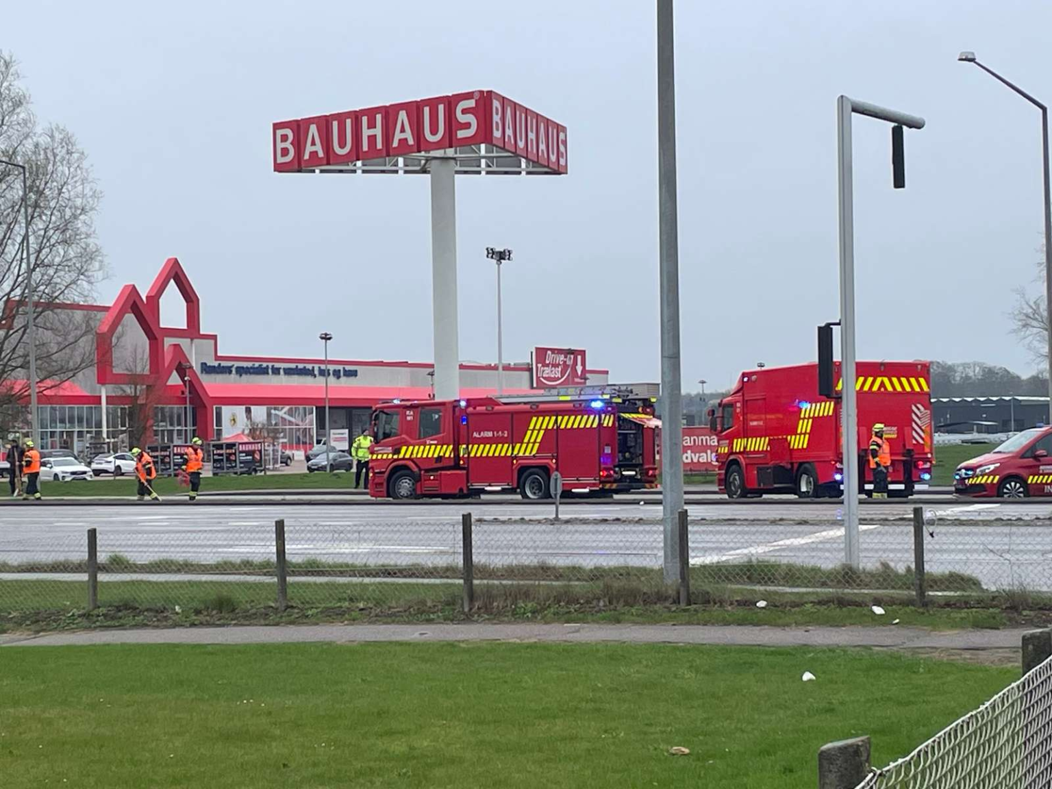 Randers: Uheld i stort kryds