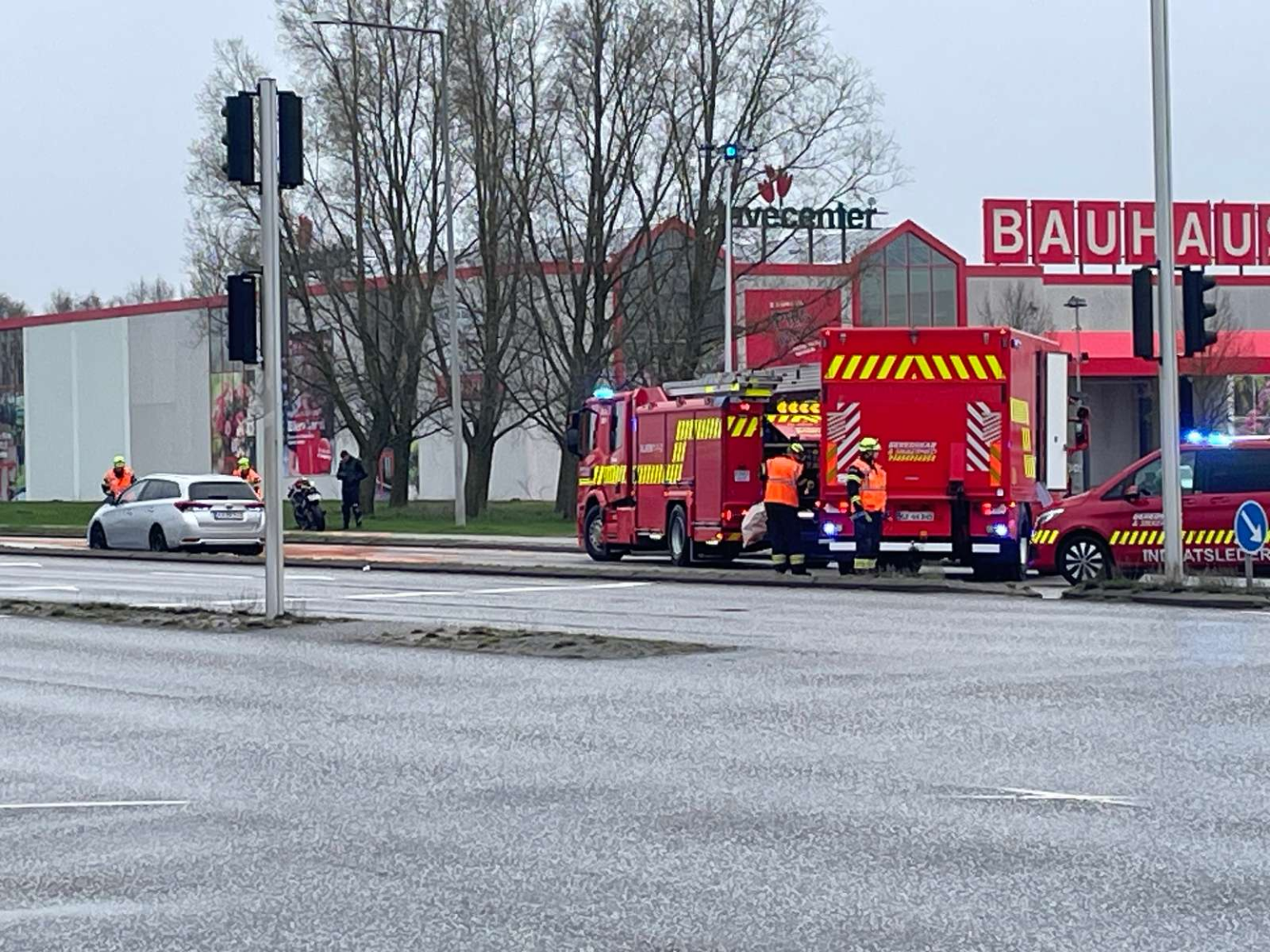 Randers: Uheld i stort kryds