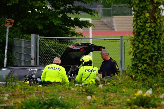 Massiv udrykning: Drama efter fodboldopgør