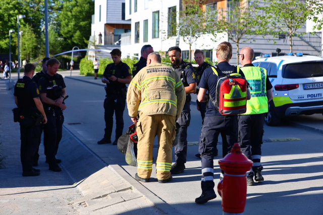 Eksplosion ryster Amager