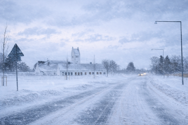 Chokmelding fra meteorologer: Sne og frost på vej mod Danmark