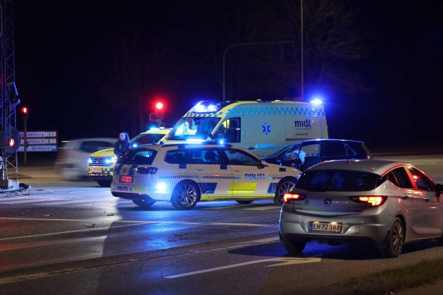 Alvorlig ulykke: Person hastet til traumecenteret
