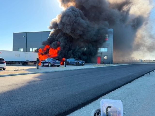 LIGE NU: Stor brand i Aarhus