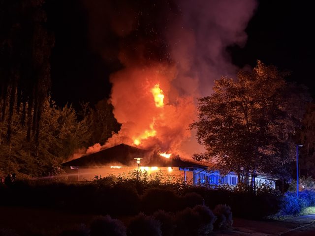 Flammehav æder børnehave op