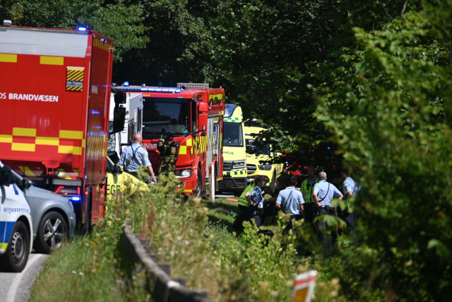 Alvorlig ulykke med autocamper