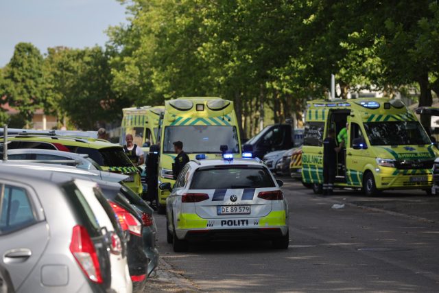 LIGE NU: Massivt til stede ved alvorlig hændelse