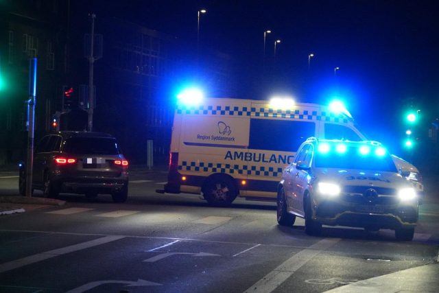 Massiv udrykning: Passager stak af efter voldsomt uheld