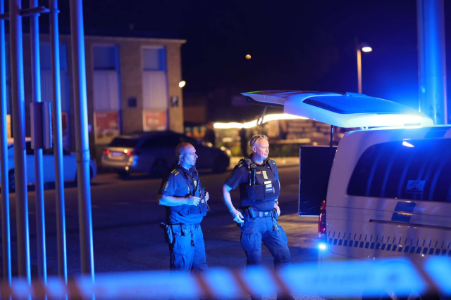 Blodigt angreb i Brøndby: Ramt et ukendt antal af gange
