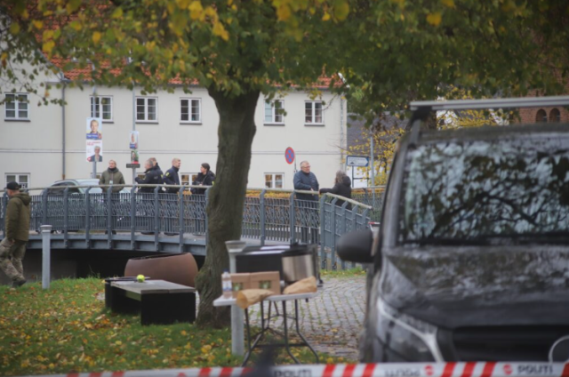 Hundelufter jagtes af politiet efter kvindemord