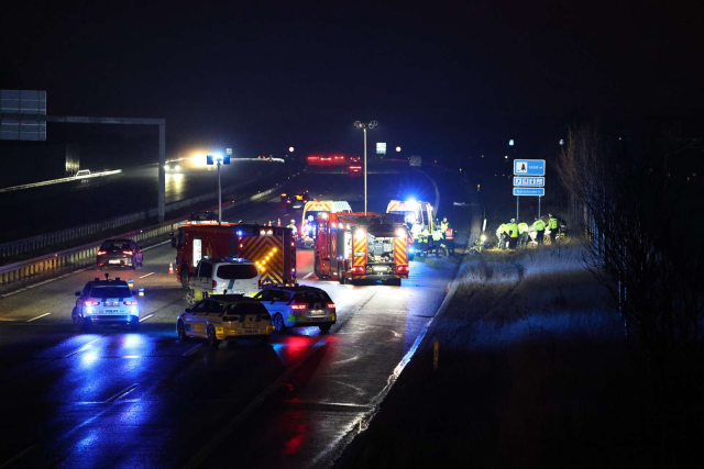 LIGE NU: Mystisk hændelse – motorvej spærret