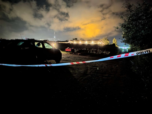 Politiet har arbejdet i adskillige timer efter modbydelig episode