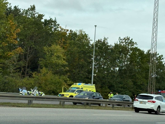 ‘Det er alvorligt’: Er endt på den anden side af autoværnet